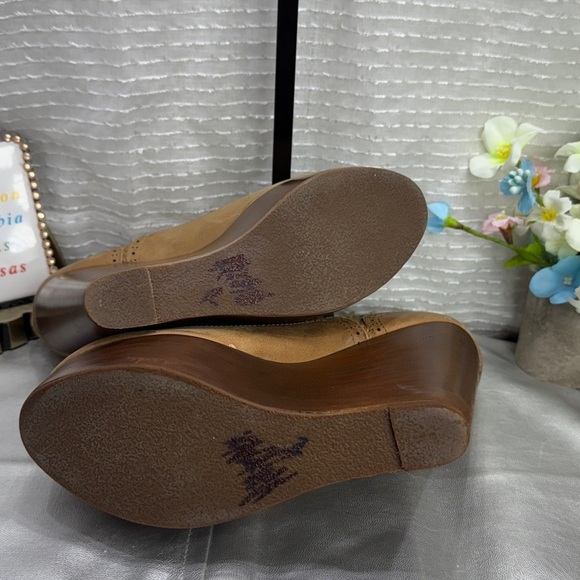 (R5)Steve Madden PARRDON,vintage
Brown leather lace-up platform oxfords,women' 9 - Picture 8 of 13